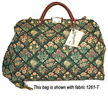 Load image into Gallery viewer, Modern Carpetbag with Shoulder Strap Weekender--Carry On
