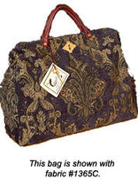 Load image into Gallery viewer, The Authentic Carpetbag --- Weekender - Victorian Carpet bag- Carry on- Vintage - Mary Poppins